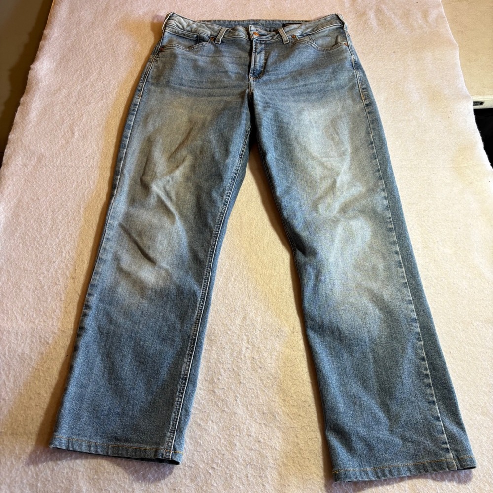 ARIAT Women's Jeans Premium‎ Italian Denim Medium Wash Straight Leg Size 31R